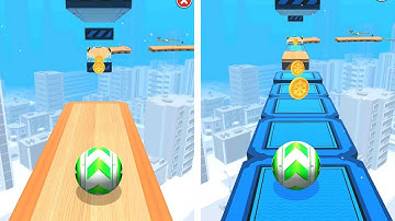Sky Rolling Going Balls — All Levels Mobile Gameplay Walkthrough Android iOS part 97