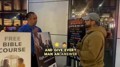 Jehovah  witness says talking about God is a waste of time🧐