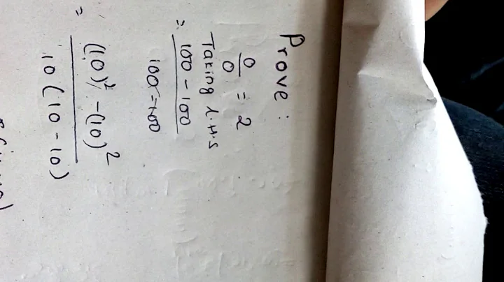 Prove 0/0 =2 can you find mistake