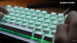 Razer v3 pro | Mouze Click ASMR – Crisp Keyboard Sounds