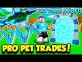 I Got INSANE NEW PETS In Clicker Simulator And TRADED WITH PROS!