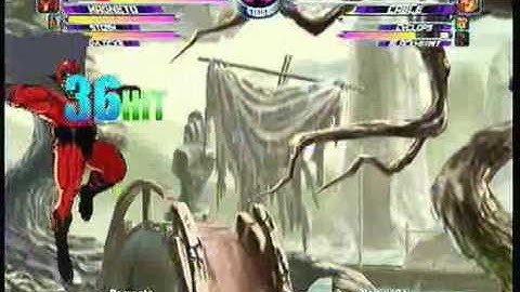 MvC2 Online (360): Brett (MSP) vs Revrun91 (BH/Cyke/Cab) 16 .:6.1.10:.