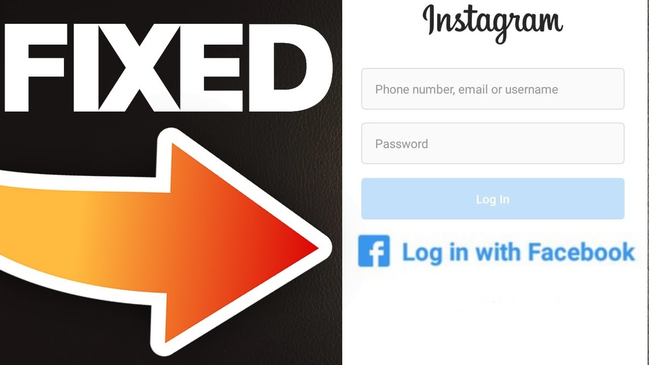 How To Fix Instagram Can’t Login with Facebook! - Error Solved on Android and IOS