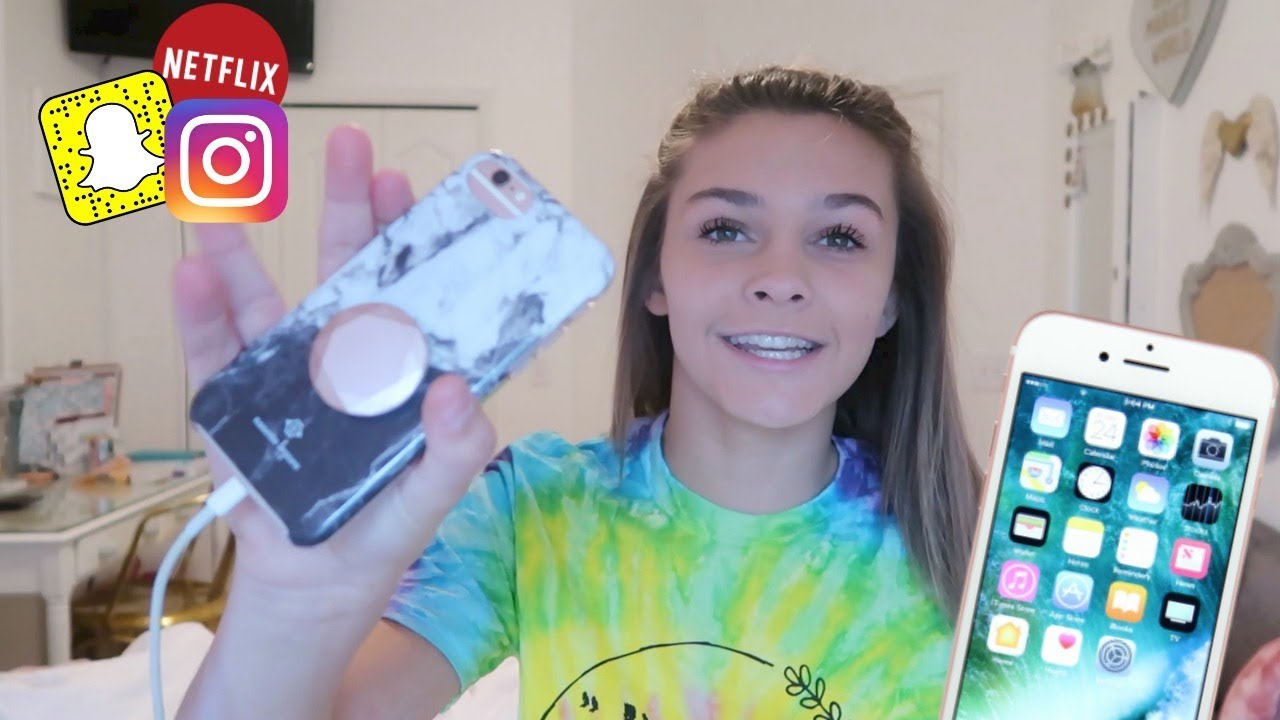 UPDATED WHAT'S ON MY IPHONE 2018!