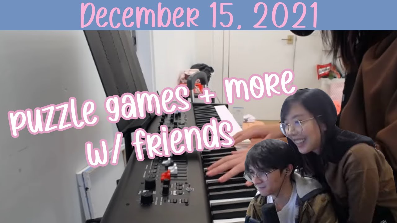 [2021/12/15] [part 1] escape games & horror games party w rae, michael , toast | binding of isaac