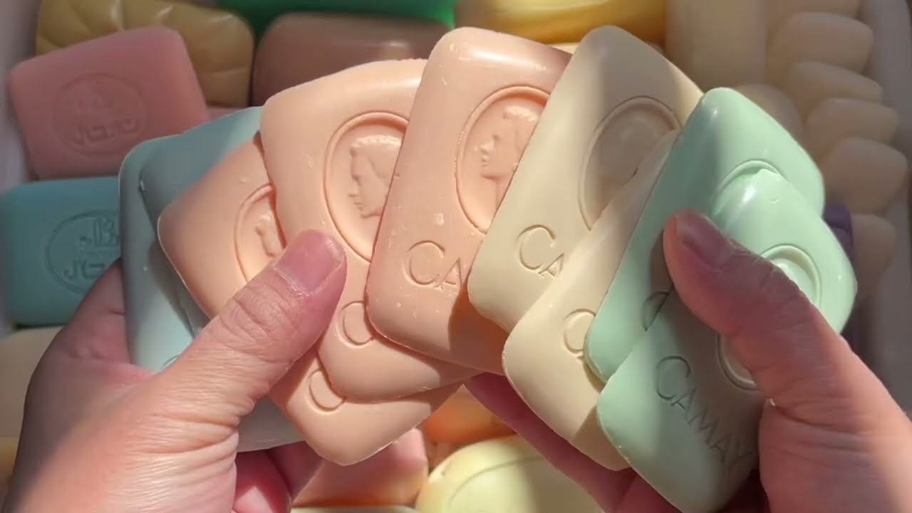 soap cutting#asmrsoap #drysoap