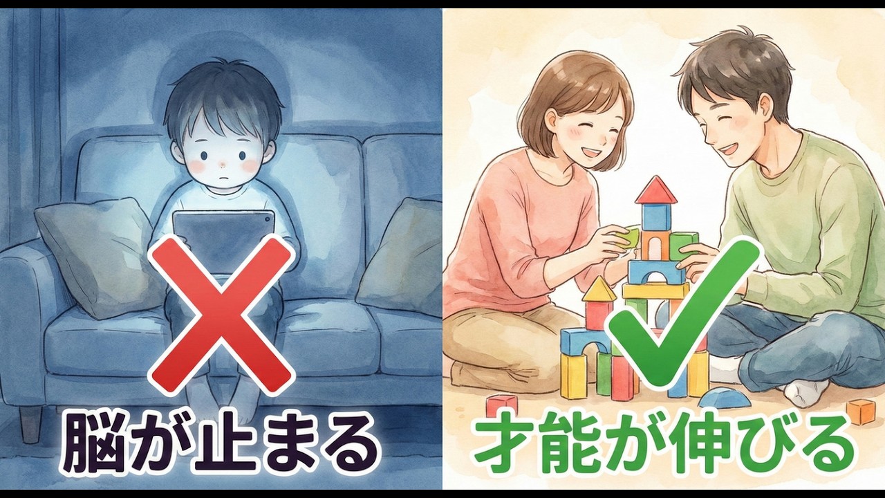【警告】パンだけの朝食は今すぐやめて！3歳までの「脳」を破壊する親のNG行動