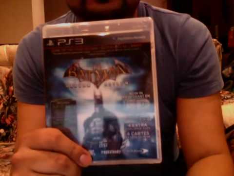 Unboxing Batman Arkham Origins Xbox 360 PS3 