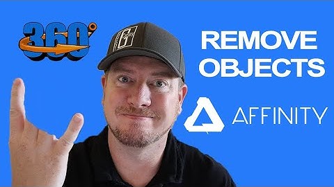 Easily Remove Objects from 360 Photos using Affinity Photo