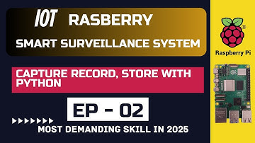 EP -02: Build Smart Surveillance System: Capture, Record, Store with Python #iot #rasberry  #iotcore