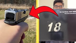 We G18C Unboxing And Shooting Test Silver Edition