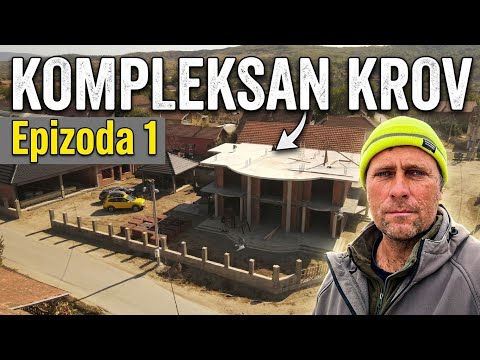 Izrada komplikovanog krova na više voda -Majstorski posao kod Radivojevića Epizoda 1.