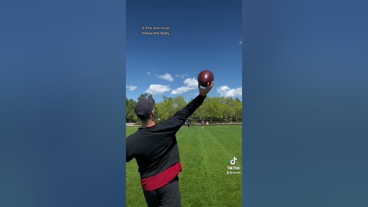 TIPS TO THROW FARTHER 📝🏈 qb YouTube