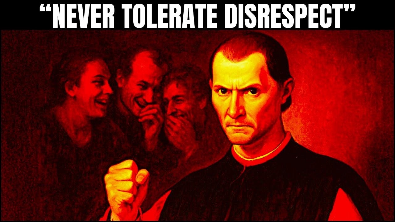 If Someone Disrespects You, Do This - Machiavelli