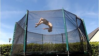 Trampoline Flips SlowMotion