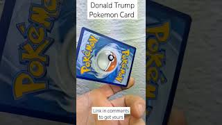 Donald Trump Pokemon Card #donaldtrump #trump Donald Trump Pokemon Card #donaldtrump #trump