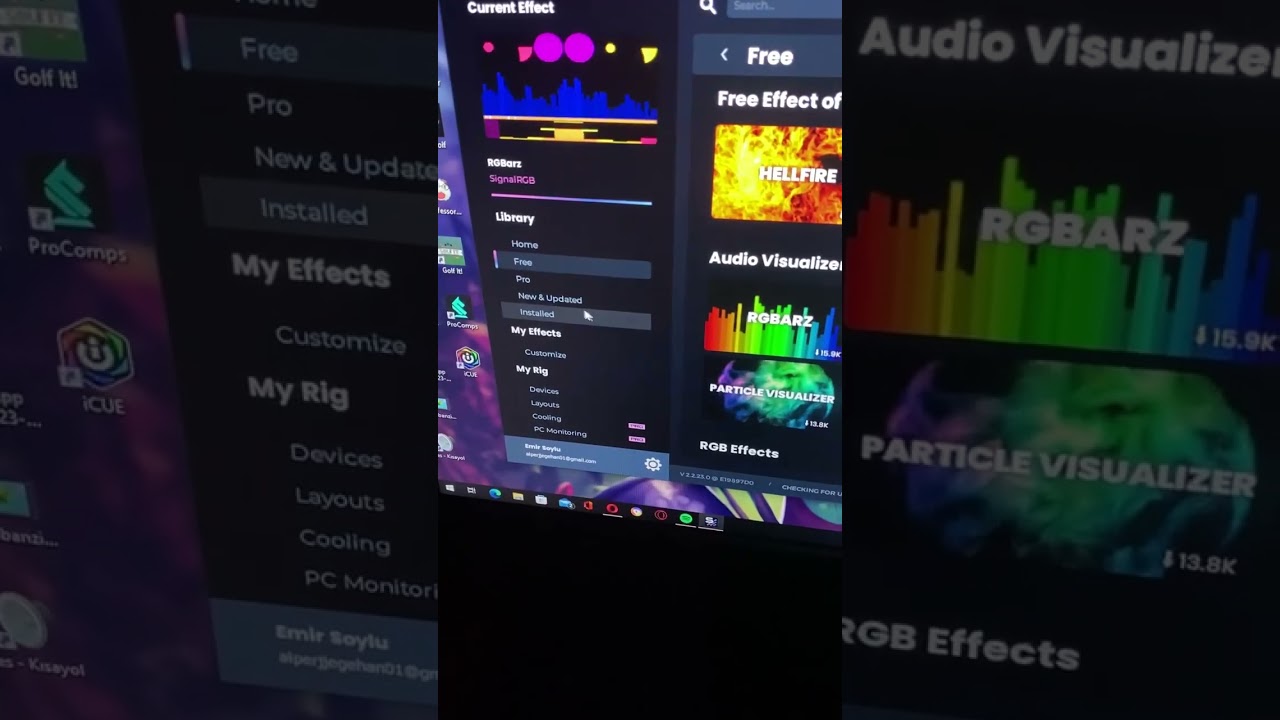 Corsair Keyboard how to enable Audio Visualizer