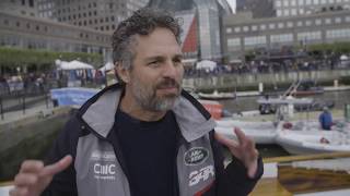 Mark Ruffalo with 11th Hour Racing in NYC News