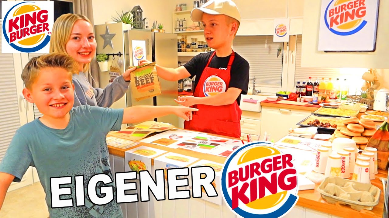 Mein eigener Burger King 🤣 Ash und Max