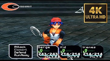 Chrono Cross 4k 60 FPS Remastered Gameplay Duckstation + Reshade | PS1 Emulator Best Graphics