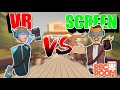 VR Player VS Screen Mode Player! (Rec Room VR)