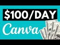 10 Ways To Make Money With Canva (Make $100 Per Day Or MORE)