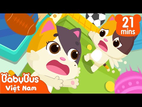 Chỗ này rất cao, không an toàn! | Vui chơi an toàn cùng mèo con | Nhạc thiếu nhi vui nhộn | BabyBus