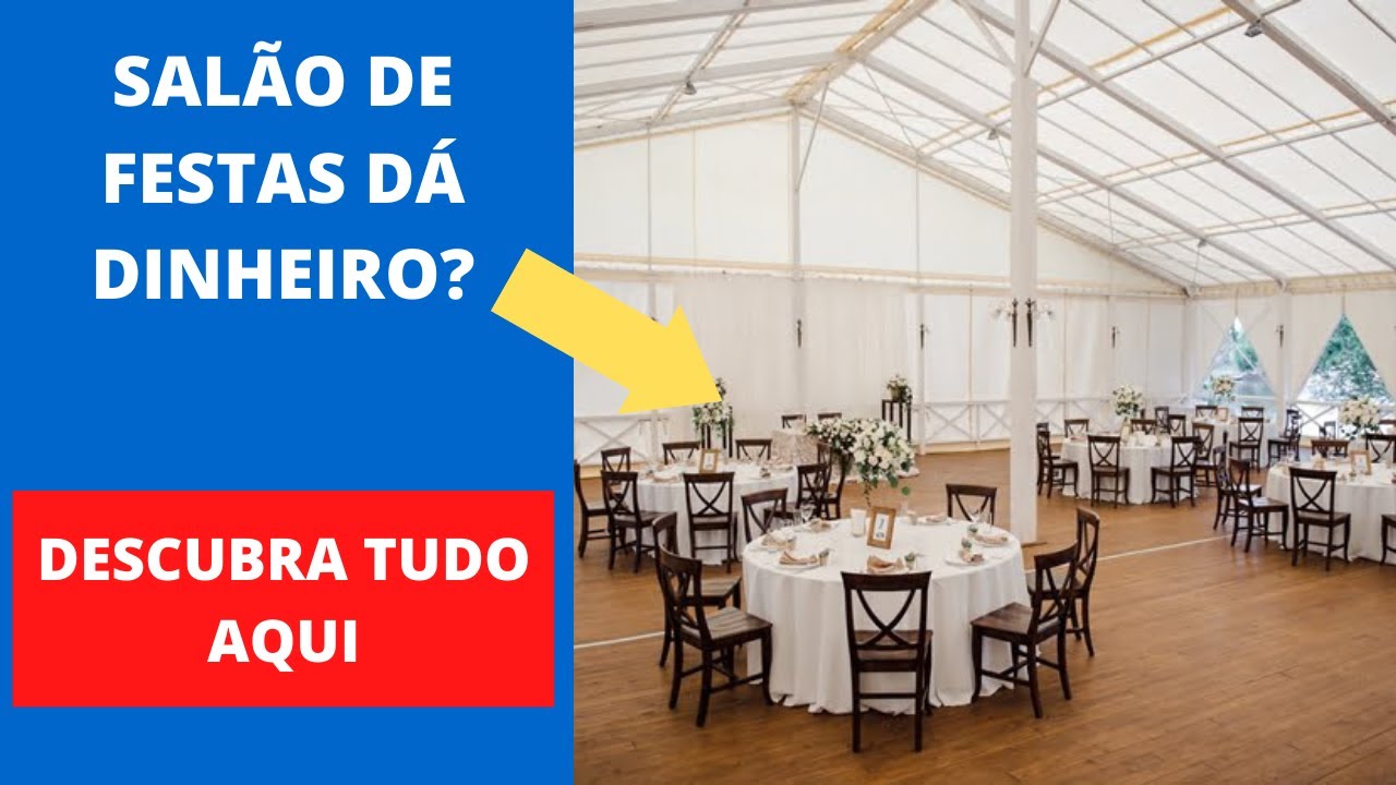 Como montar um salão de festas