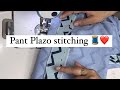 How to stitch pant plazo  pant plazo stitching
