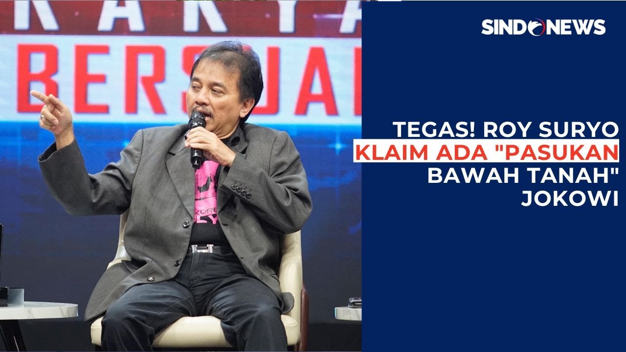 Roy Suryo dan Ade Armando Adu Argumen soal Dugaan Jokowi Berangus Kebebasan Pers