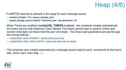 FreeRTOS on STM32   10 Memory allocation