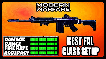 NEW OVERPOWERED FAL CLASS SETUP IN MODERN WARFARE! BEST FAL CLASS SETUP!