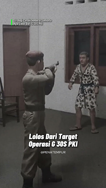 Soeharto's Clever Strategy to Escape PKI Execution