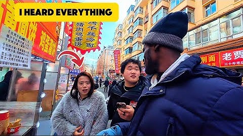 I caught RUDE Chinese couple talking about me at a local market not knowing I speak Chinese so…