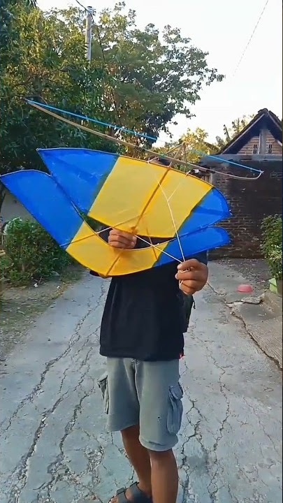 Making a SMALL kite with a CRAZY sound #creative #kites #kites