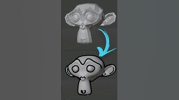 Blender how to use Line Art Modifier #blender #cgian #3d #blenderian
