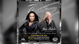 Tarja e Marko Hietala @ Brasília - DF, Brasil (2024)