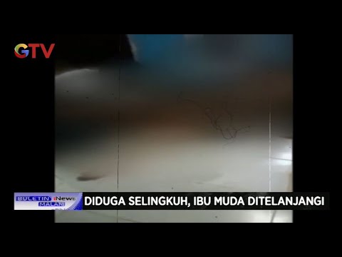 Diduga Selingkuh, Ibu Muda di Bogor Ditelanjangi Warga - BIM 04/05