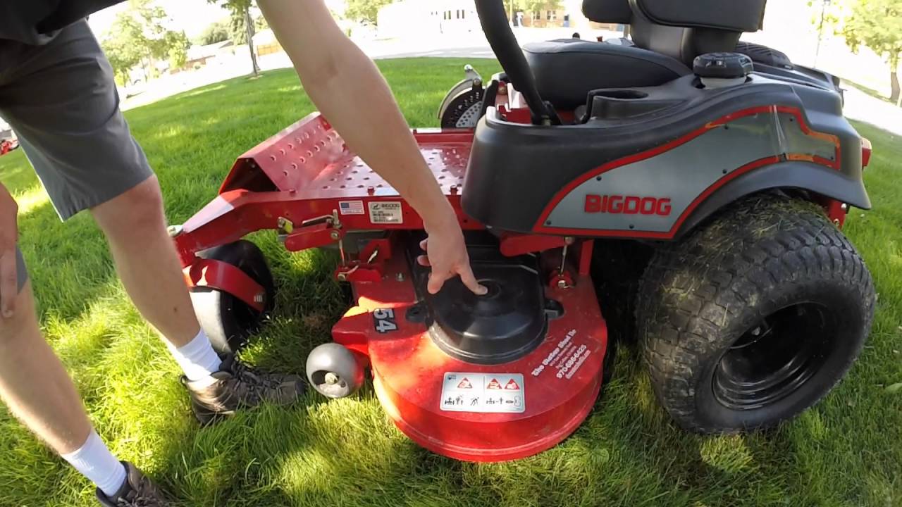 big dog alpha mp zero turn mower - youtube