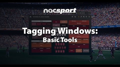 Tagging Window: Basic Tools