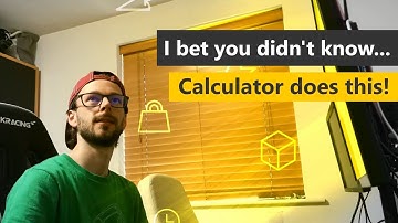 Windows 10 calculator is amazing