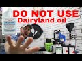 BEST OIL FOR THE HARVESTRIGHT FREEZE DRYER?-- DO NOT USE DAIRYLAND!!!