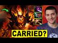 Arteezy almost threw the game… then this happened.