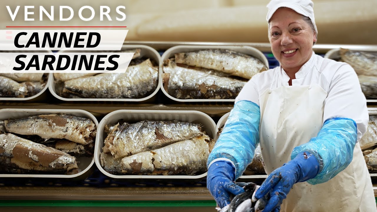 How a Portuguese Sardine Cannery Produces 30, 000 Tins per Day Vendors