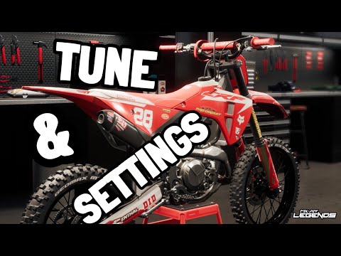 THE BEST TUNE & SETTINGS (MX VS ATV LEGENDS)