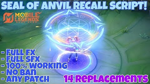 SEAL OF ANVIL RECALL SCRIPT | 100 WORKING + WORKS ANY PATCH