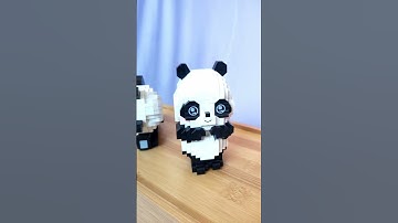 Anko Mini Blocks - Panda #kmartaustralia #miniblocks #nanoblocks
