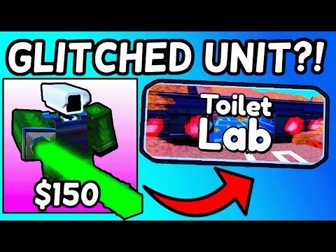 NEW GREEN LASER CAMERAMAN vs NEW TOILET LAB?! (Toilet Tower Defense)