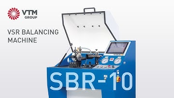 High-Speed VSR Turbo Balancing Machine SBR-10 | Universal VSR Balancer for Turbo | VTM Group