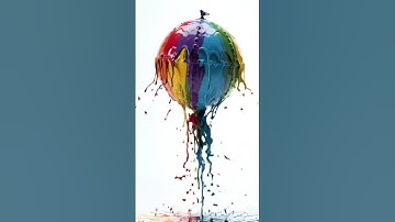 The Most Satisfying Paint Explosion in Slow Mo 勞